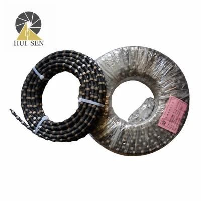 Fast Speed 11.5mm Diamond Wire Rope Saw for Marble Quarry