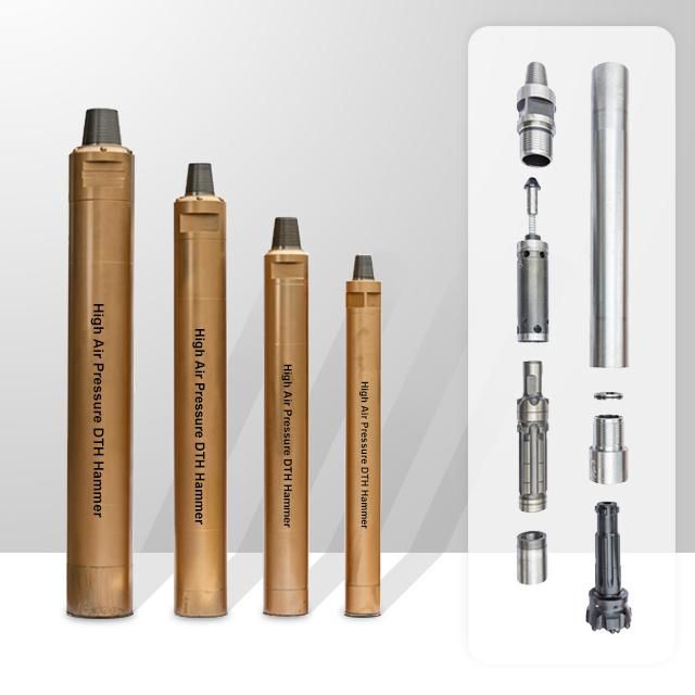 Rock Drilling CIR65 CIR90 Low Pressure DTH Drill Hammer Bits