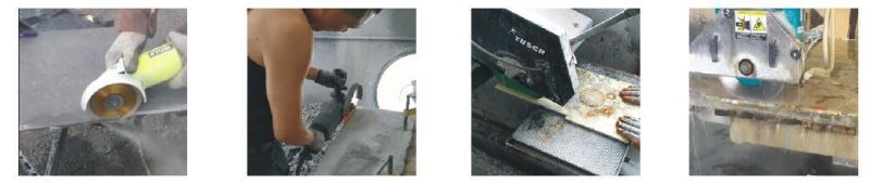 Good Sharpness & Fast Cutting Three-Step Diamond Segment for Granite Cutting