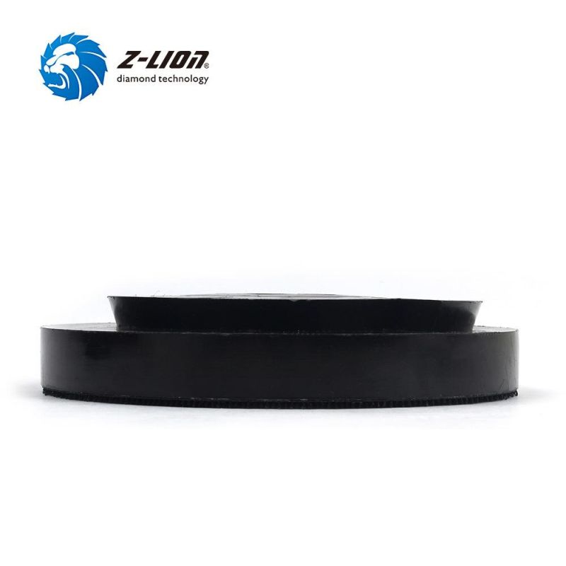 5" Snail Lock Black Polishing Backer Pad Holder for Edge Grinding Machine