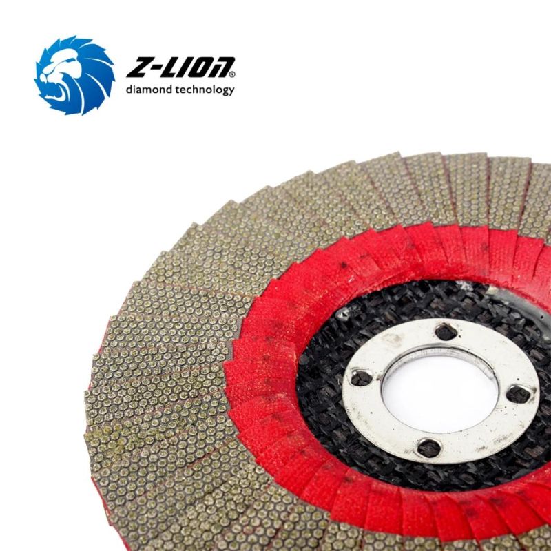 30# Diamond Abrasive Grinding Wheels Stone Glass Ceramic Flap Disc