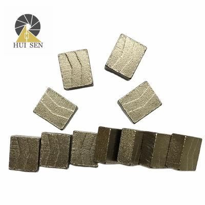 6.5mm Fast Cutting Speed Multi Blade Cutting Tips for Granite Diamond Segment