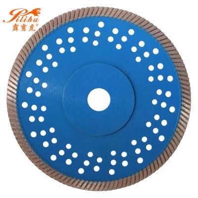 High Quality 180mm 9inch 180*10*22.23mm X Turbo Granite Marble Ceramic Porcelain Tile Diamond Cutting Blades