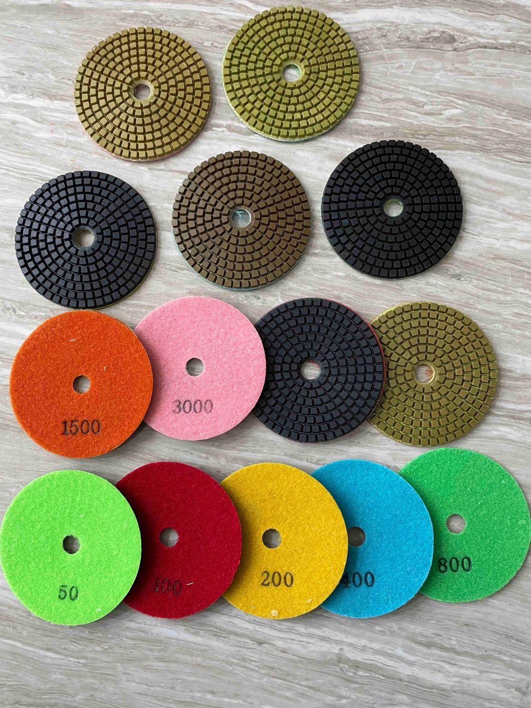 4" Diamond Flexible Polishing Pads