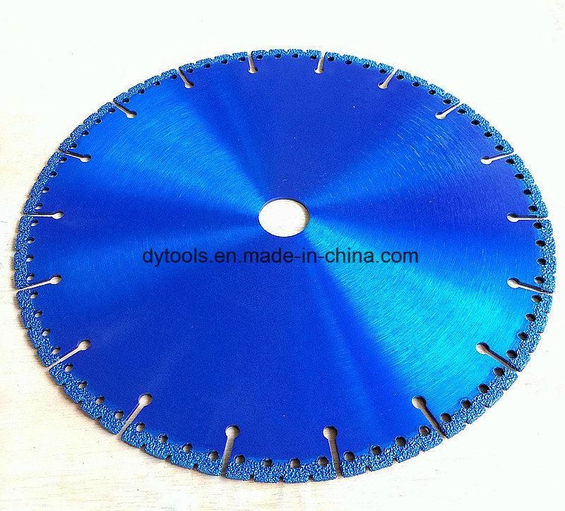 125mm Segment Vacuum Brazed Diamond Cast Iron Cutting Saw Blade