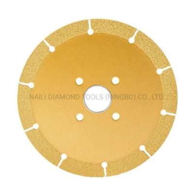 Qifeng Manufacturer Power Tools Circular Brazed Saw Blade for Marble