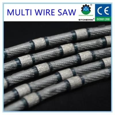 7.3mm Diamond Multi Wire for Granite Block Cutting.