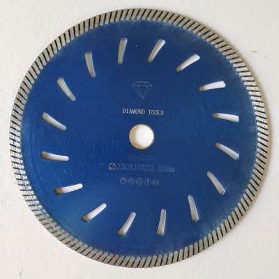 230mm Sintered Hot Press Circular Blade Granite Cutting Saw Blade