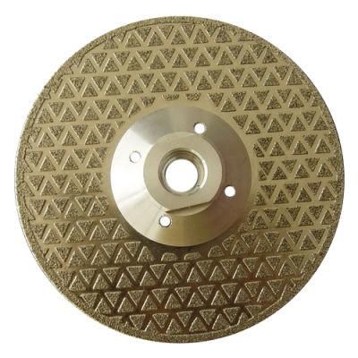 Electroplated Diamond Saw Blade with Double Face Coating (SED-DSB-ET)