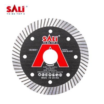 Sali 4.5inch 115*1.4*10*20mm Professional Quality Turble Diamond Saw Blade