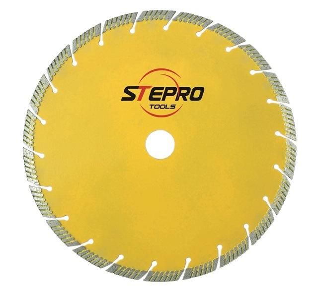 Diamond Cutting Blade, Segment Turbo Blade, Cutting Saw Discs 16"