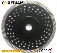 Sintered Dry Saw Blade with Flat Turbo for Granite and Stone Materials/Diamond Tool/Cutting Disc