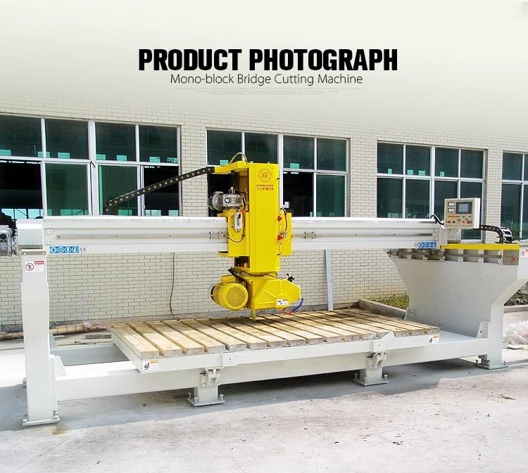 Wanlong Ytqq-500 Automatic Bridge Stone Cutting Table Saw Machine