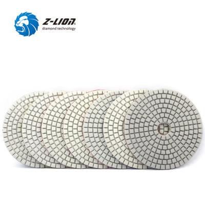 100mm Resin Diamond Premium Engineered Stone Wet Polishing Pad