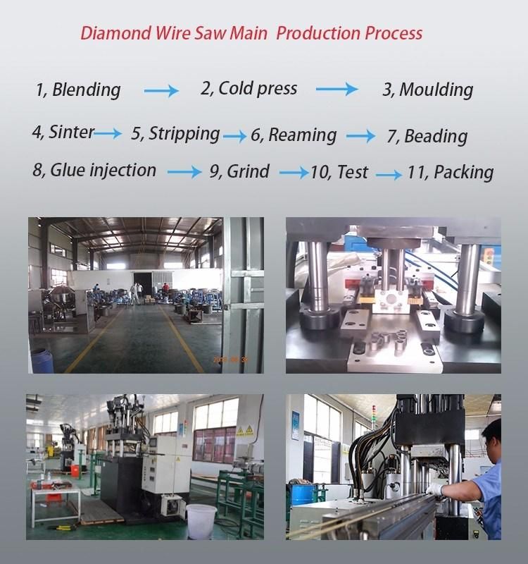 7.3mm Diamond Multi Wire for Brazil Granite Block Cutting