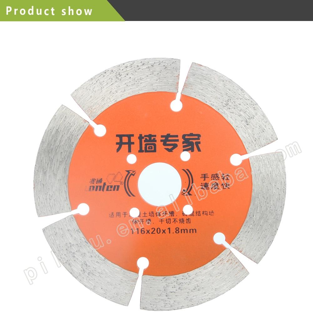 Factory Wholesale Diamond Circular Saw Blade Cutting Wall Concrete