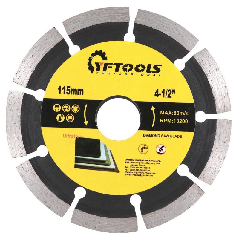 4 Inch Diamond Saw Blade for Cutting Granite Marble