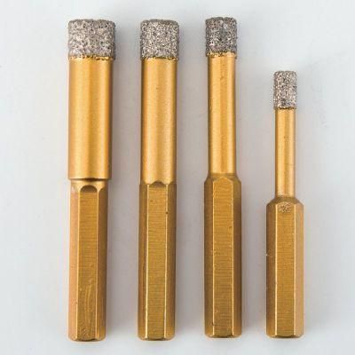 China Manufacturer Vacuum Brazed General Speed Drill Bit with Wax Cooling