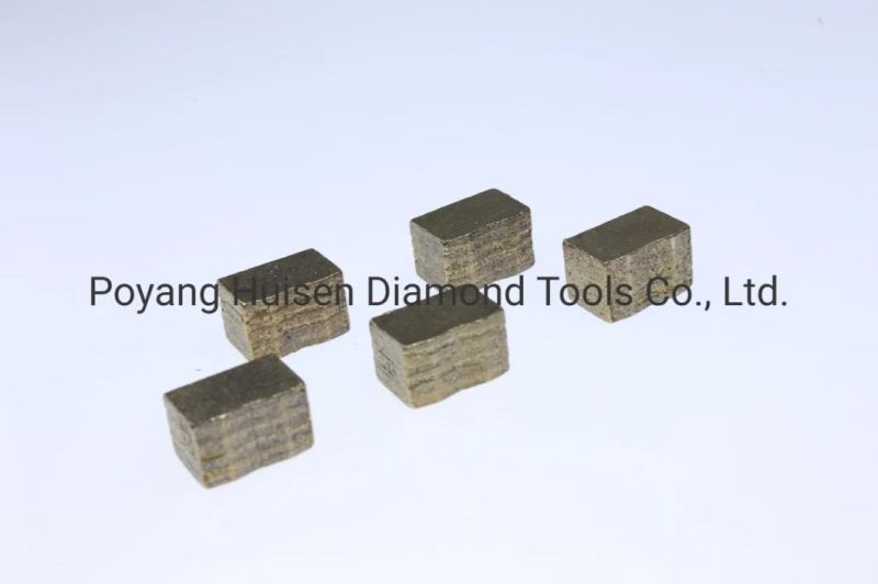 Single Blade Good Quality Diamond Segment Cutting Granite Sandstone Marble