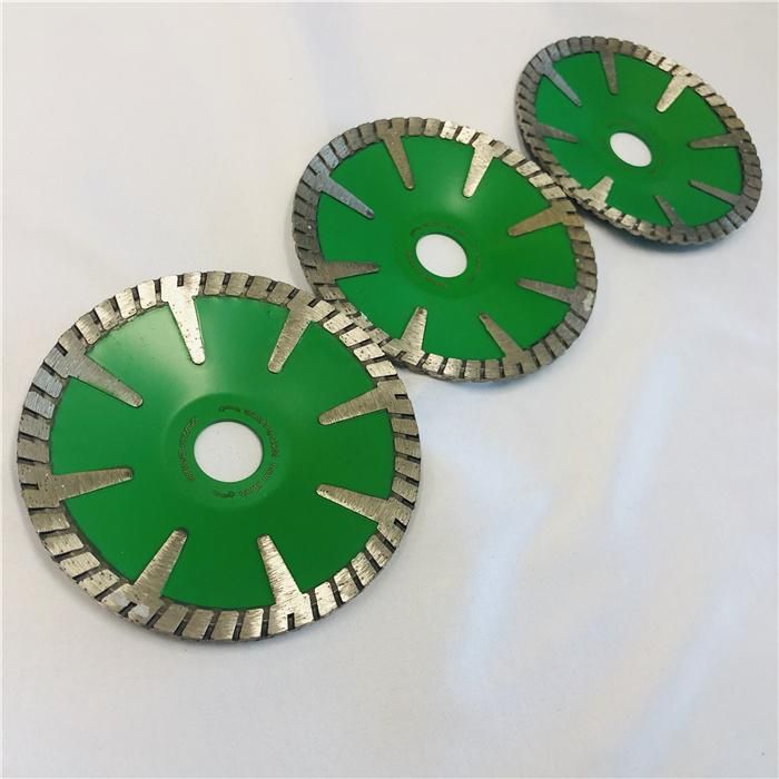 5" Concave Cutting Disc T Shaped Stone Diamond Cutting Saw Blade for Granite Marble