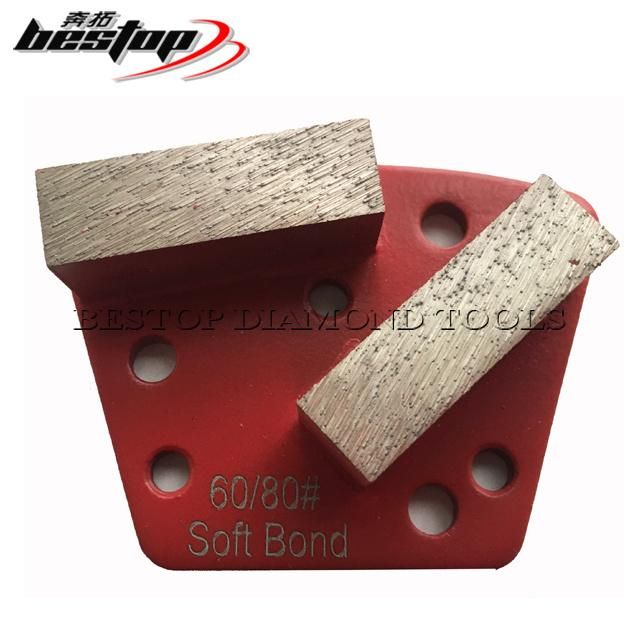 M6 Hole Klindex Diamond Grinding Segment for Concrete Floor