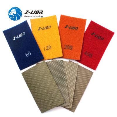 Diamond Hand Polishing Pad Sanding Paper for Glass Ceramic Tile