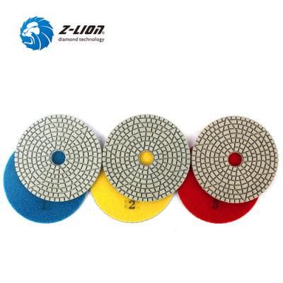 Diamond 3 Steps Polishing Pad Tool for Stone/Quartz Dry and Wet Use