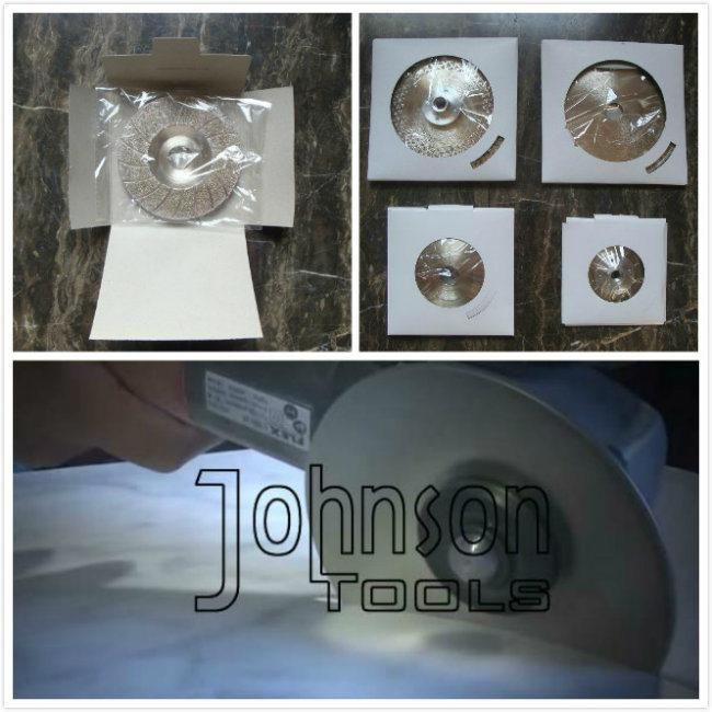 100-180mm Turbo Electroplated Part Diamond Cup Wheels for Stone Grinding