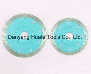 Super Thin Turbo Fine Diamond Cutting Blade for Tile, Ceramics, Diamond Saw Blade Hot Pressed