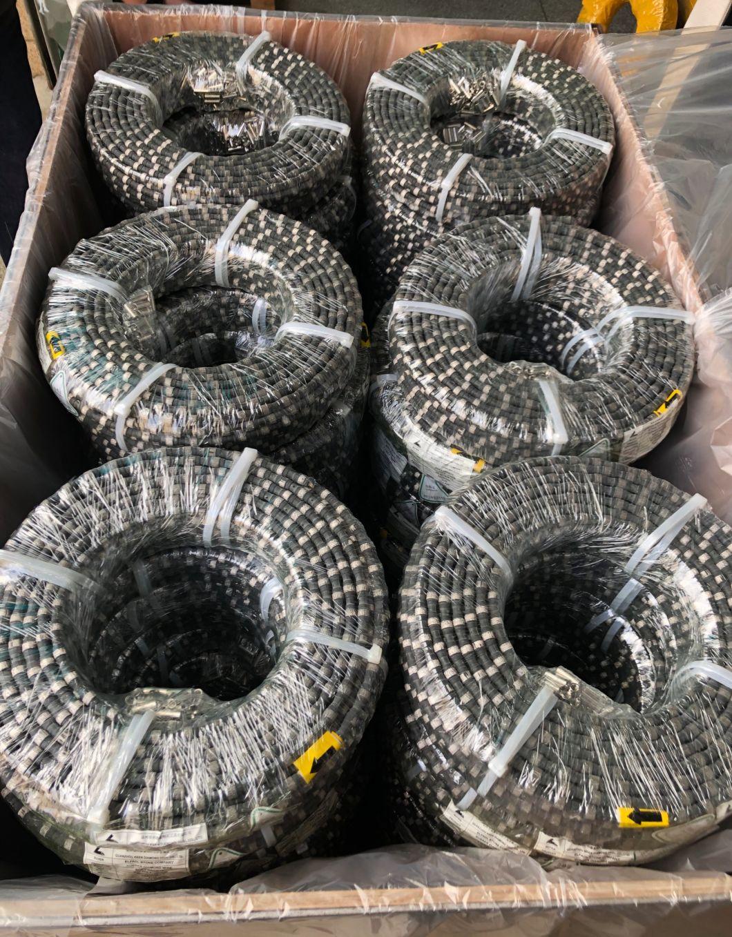 Stone Quarry Cutting Diamond Cable Saw