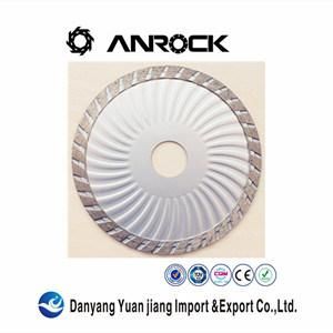 115mm Cold Press Sintered Turbo Wave Diamond Saw Blade