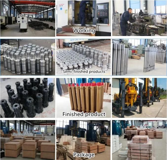 CD 35 CD45 CD55 CD65 CD85 CD100 DTH Drilling Rig Tools for High Air Pressure Rock Button Bits DTH Hammer Bit