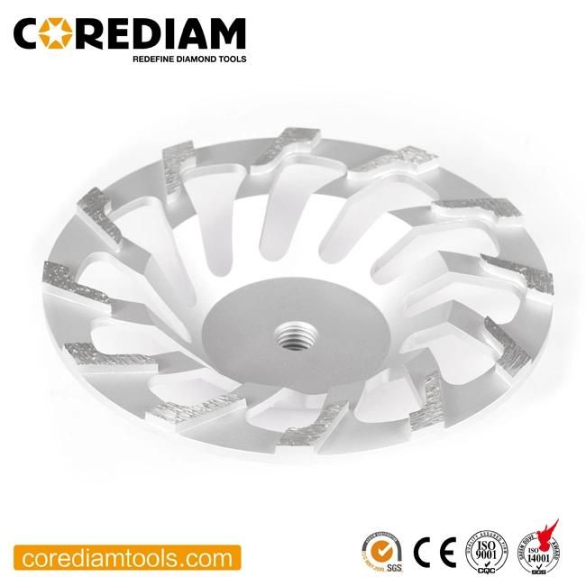 High Quality Diamond Cup Wheel with L Segment