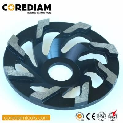 4 Inch L Segment Diamond Grinding Cup Wheel