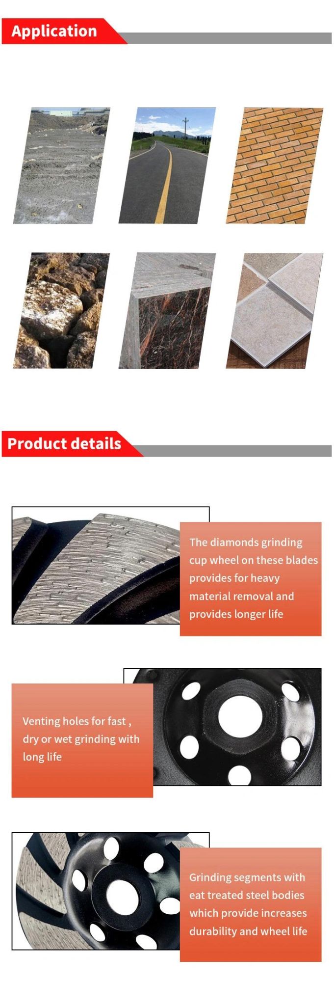 Pilihu 125mm Diamond Tools Saw Blade for Stone Marble Cutting