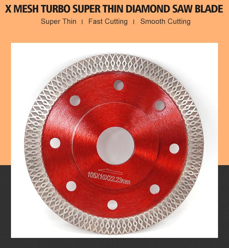 X Turbo Hot Pressing Diamond Saw Blade Diamond Cutting Disc