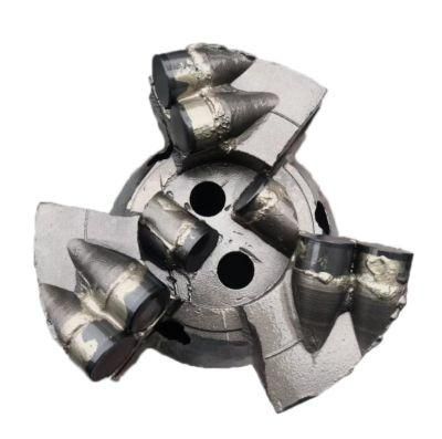 8 1/2 Three-Wing Water Well Bit, PDC Bit, Diamond Bit, 3-Wing Coreless Bit, Outer Wire, Inner Wire Interface