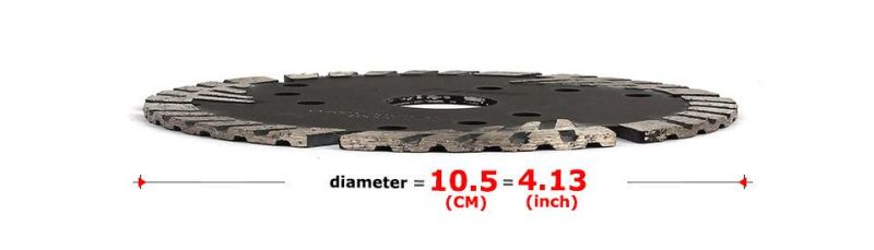 4.5inch/115mm Metal Diamond Cutting Saw Abrasive Cutoff Disc for Concrete/Granite/Stone/Sandstone