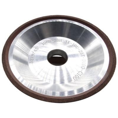 12V9 Bowl Shaped Resin Bond Diamond Grinding Wheel