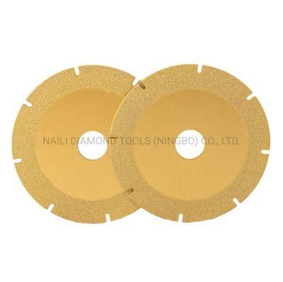 Qifeng Manufacturer Power Tools Vacuum Brazed Diamond Circular Saw Blade