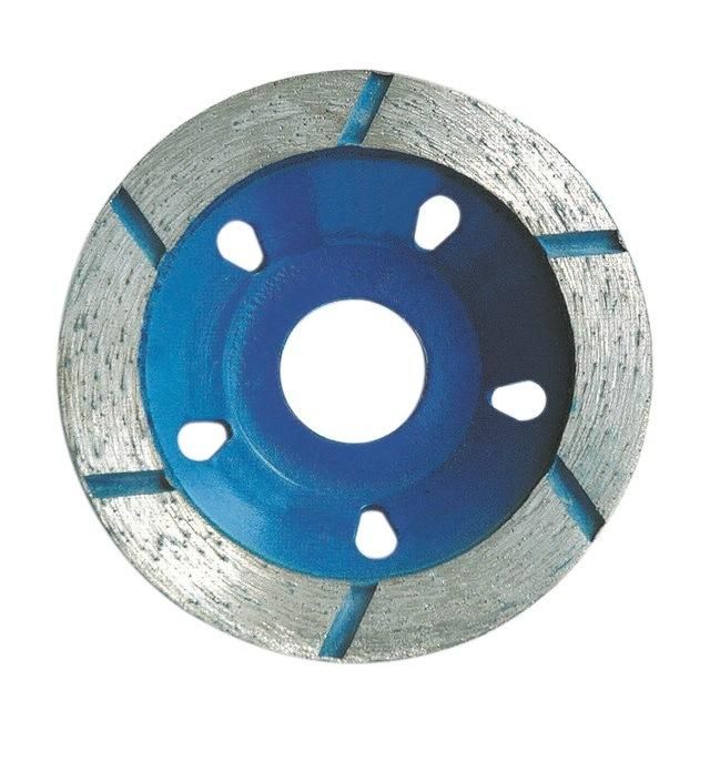 Diamond Grinding Wheel, Wide Tooth Turbo Grinding Wheel 6"