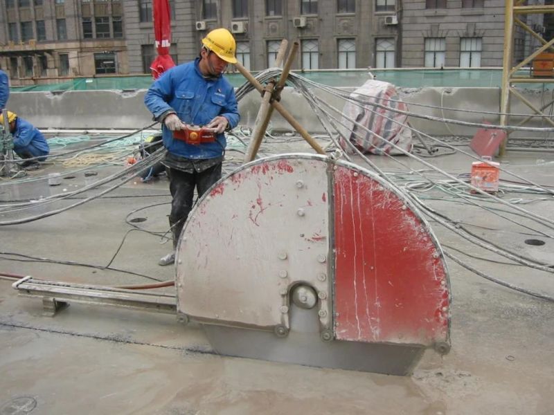 1200mm Laser Wall Saw Blade for Reinforced Concrete