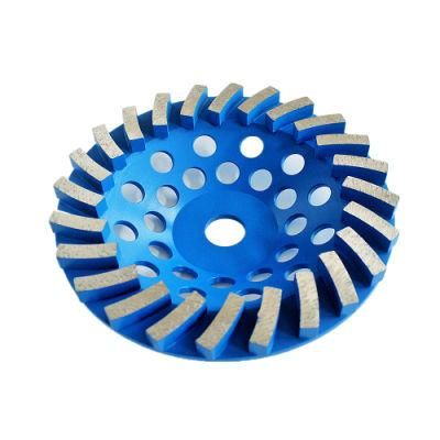 24 Seg Concrete Diamond Grinding Cup Wheels