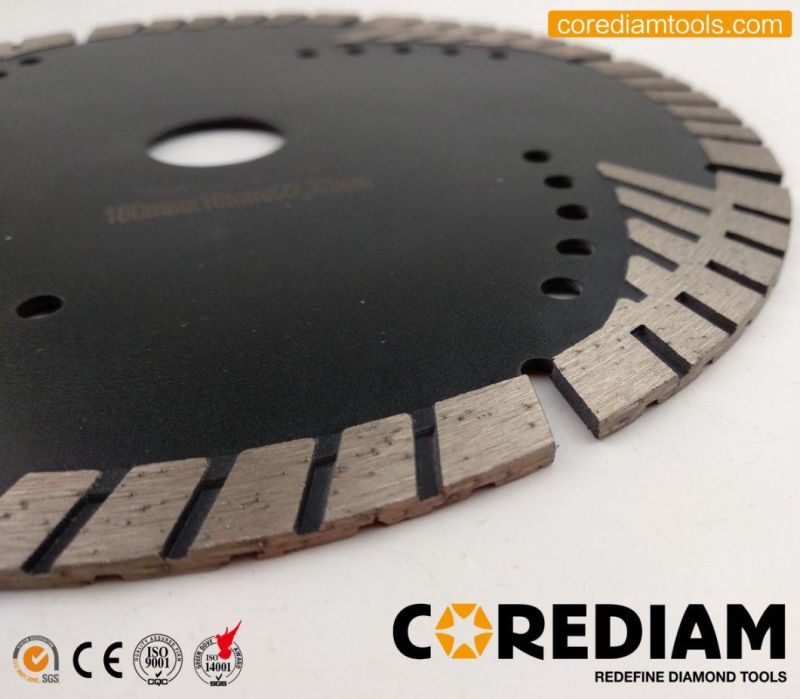 Sinter Hot-Pressed Stone Turbo Blade/Diamond Saw Blade/Diamond Disc/Diamond Tool