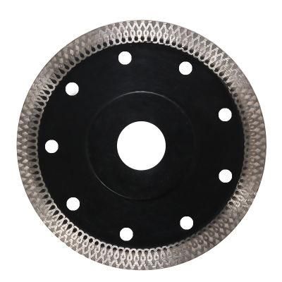 4.5inch 115mm Wholesale Thin Sharp Cut Tile Porcelain Marble Fish Pattern Corrugated Diamond Saw Blade