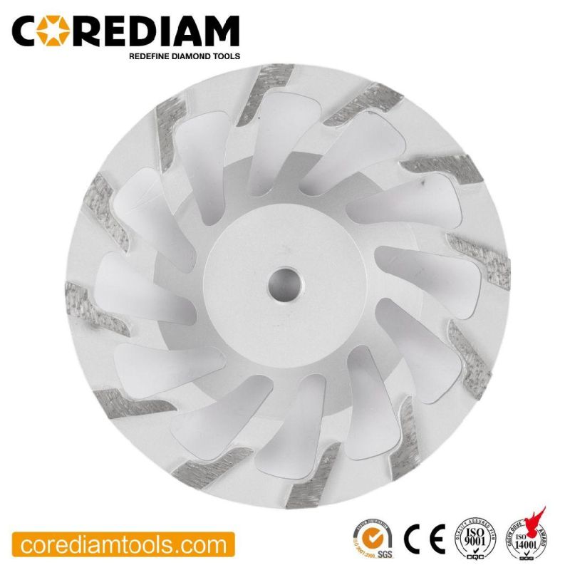 105mm-180mm L Segment Grinding Cup Wheel for Concrete and Masonry Materials/Diamond Grinding Cup Wheel/Tooling