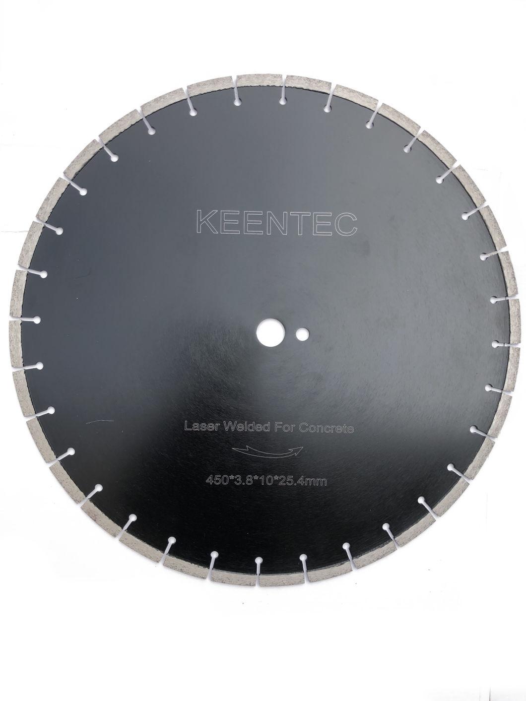 Laser Welded Concrete Cutting Segmented Diamond Cutting Saw Blade