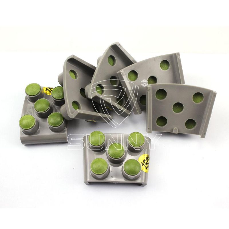 5 Dots Resin Hybrid Diamond Polishing Pads for Concrete