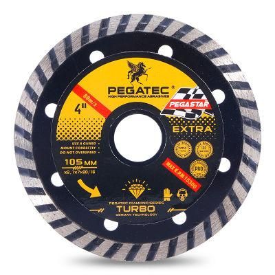 High-End Quality Diamond Disk 115/125/180/230mm Mesh Thin Turbo Cutting Saw Blade for Porcelain Tile Cutting Disc