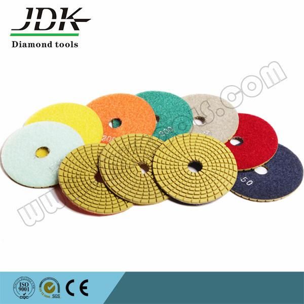 100mm Diamond Flexible Polishing Pads for Marble and Granite